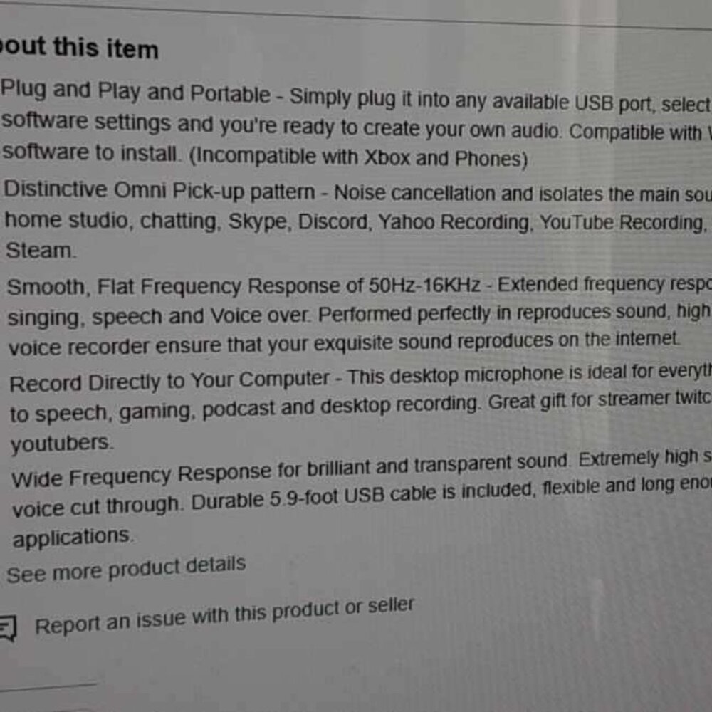 FIFINE USB Microphone - Picture 5 of 7